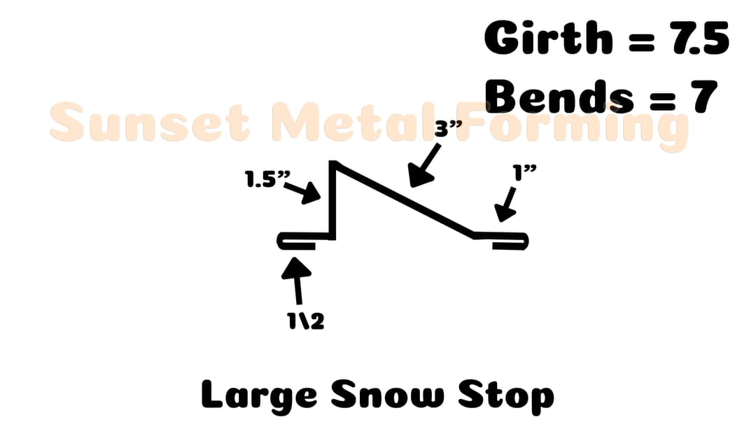 large snow stop