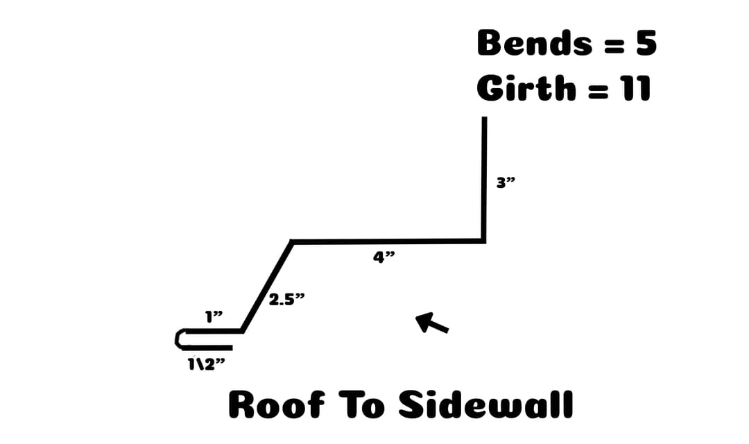roof to sidewall