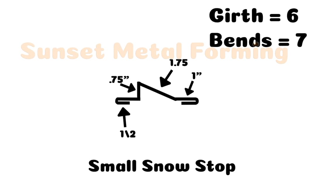 small snow stop