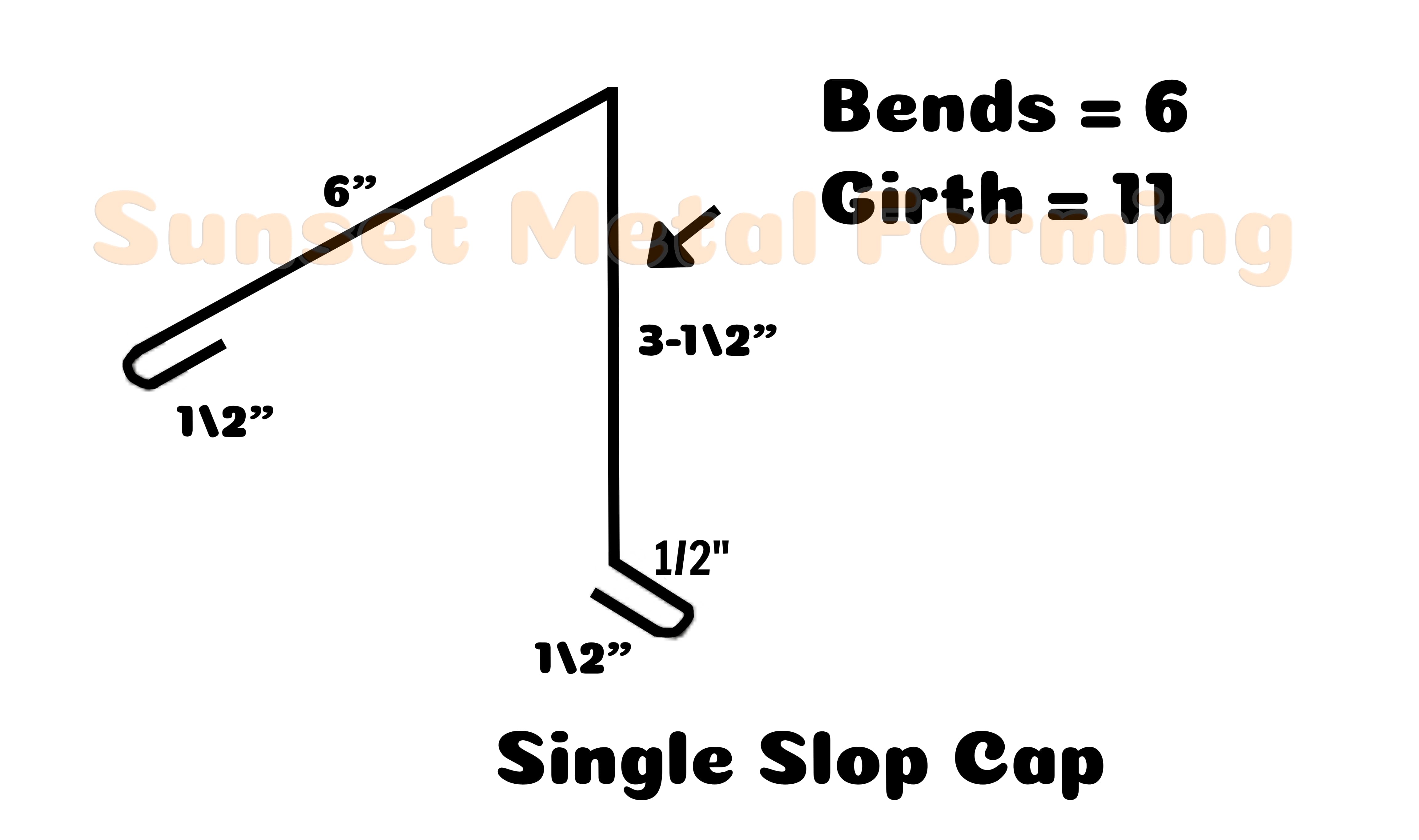 Slope Cap Metal Roof Flashings | SunSet Metal Forming
